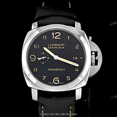 panerai luminor marina tweedehands|panerai luminor marina 44mm price.